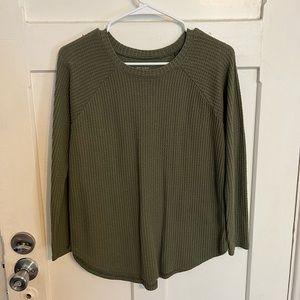 Light soft and sexy plush sweater